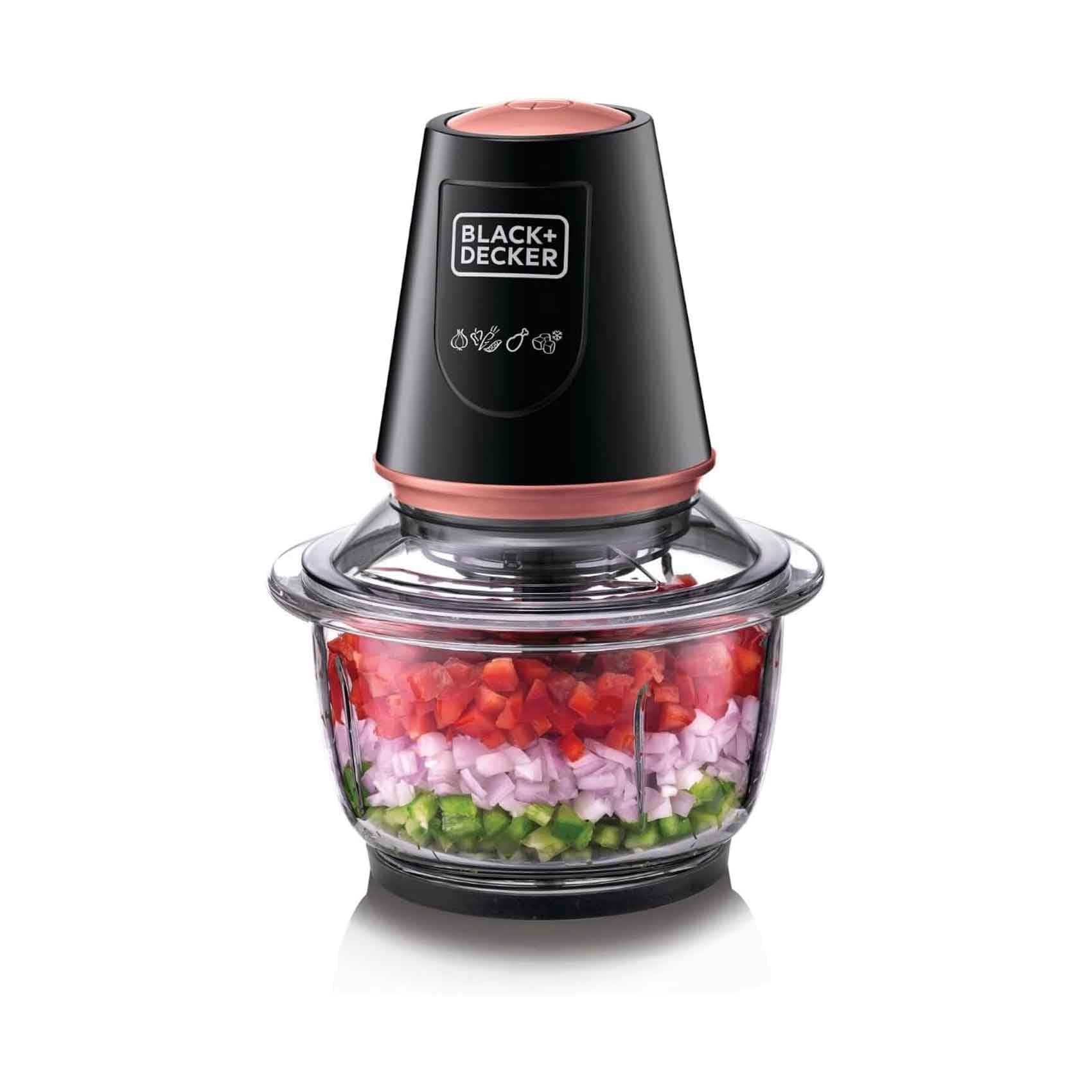 Black and Decker Vertical Chopper With Glass Bowl GC430B5