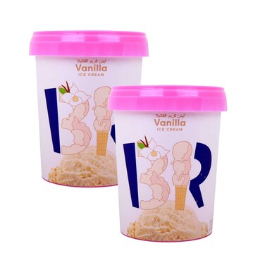 آيس كريم باسكن روبينز متنوع 500 مل × 2