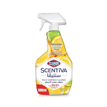 كلوركس بخاخ منظف الأسطح المتعددة بالرائحة الحمضية 500 مل