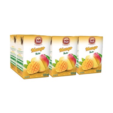 بلدنا عصير نكتار المانجو طويل الأجل 125 مل × 6 عبوات