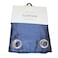 Faux Silky Curtain LF Navy
