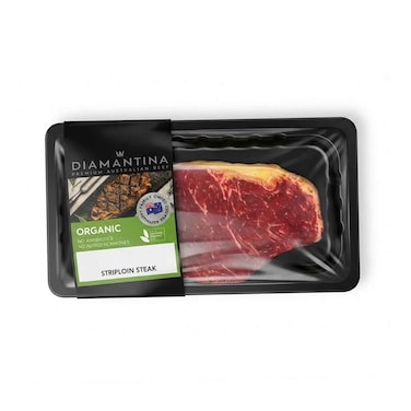 Australian Organic Beef Striploin Steak 250gr