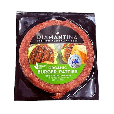 Australian Organic Beef Burger Patties 150gr