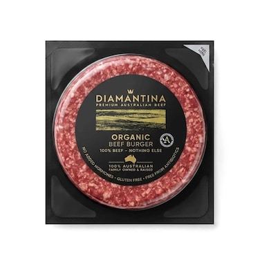 Australian Organic Beef Burger 150g