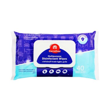 Maf Carrefour Household Cleaning 40 Wipes