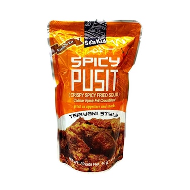 Seakid Crispy Spicy Pusit Fried Squid 40g