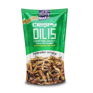 Seakid Crispy Dilis Fried Anchovy 40g