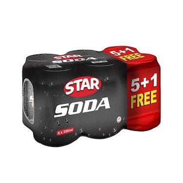 Star Soda 330mlx6's
