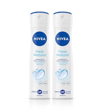 Nivea Deodorant Spray Fem Natural Fairness 150mlx2's