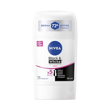 Nivea Deodorant Stick Black &amp; White 50ml