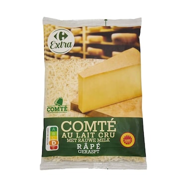 Carrefour Extra Grated Comte Cheese 150gr
