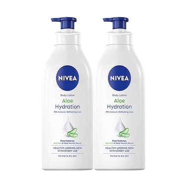 Nivea Body Lotion Aloe &amp; Hydration 400mlx2 Pieces