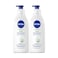 Nivea Body Lotion Aloe &amp; Hydration 400mlx2 Pieces