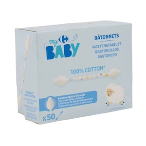 Carrefour My Baby Cotton Batonnets 50 Buds