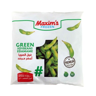 ماكسيمز فول الصويا الأخضر المجمد ادامامي 400 جرام