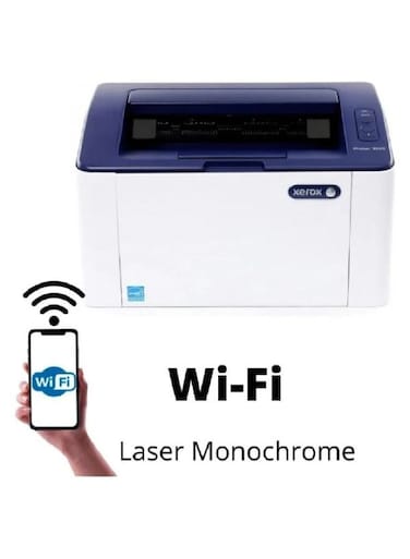 Xerox Phaser 3020 Laser Printer With WiFi Function White