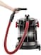 BISSELL MULTICLEAN Wet and Dry DRUM VACUUM 2 years manufacturing warranty , Black/Mambo Red , 23L , 2026K