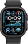 Apple Watch Ultra 2 GPS + Cellular 49mm Smartwatch, Sports Watch with Black with Rugged Titanium Case with Black Ocean Band. Fitness Tracker, Precision GPS, Extra-Long Battery Life