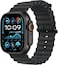 Apple Watch Ultra 2 GPS + Cellular 49mm Smartwatch, Sports Watch with Black with Rugged Titanium Case with Black Ocean Band. Fitness Tracker, Precision GPS, Extra-Long Battery Life