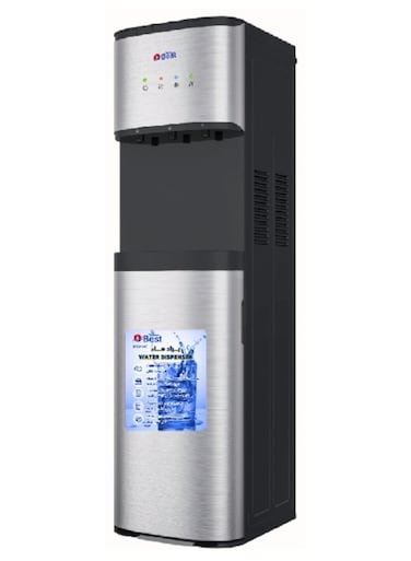 Techno Best Bottom Load Water Dispenser With Hot, Cold And Normal Function BWD-007 Grey