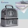 Sunveno Insulated Office Lunch Bag - Space Grey