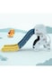 Little Story Dinosaur Slide with Basket Ball Hoop