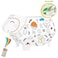 Eazy Kids - Doodle Erasable ABCD Learner Sheep