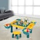 Little Story Blocks 4 In 1 Activity Table Wt Stool - Green