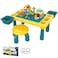 Little Story Blocks 4 In 1 Activity Table Wt Stool - Green