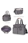 Little Story Signature Diaper Bag - Grey