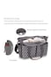 Little Story Signature Diaper Bag - Grey