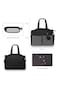 Little Story Signature Diaper Bag - Black