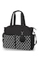 Little Story Signature Diaper Bag - Black