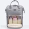 Sunveno Diaper Bag - Nova Grey + Stroller Hooks