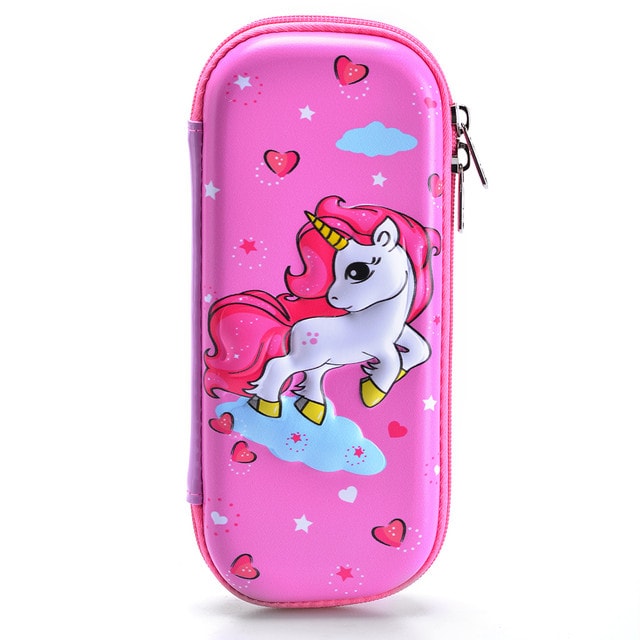 Buy Eazy Kids 3D Pencil Case - Unicorn Pink Online | Carrefour KSA
