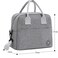 Eazy Kids Bento Boxes wt Insulated Lunch Bag Combo - Love Riyadh Grey