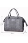 SUNVENO Mini Grab and Go Diaper Bag - Grey
