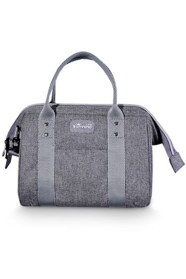SUNVENO Mini Grab and Go Diaper Bag - Grey