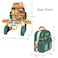 Little Story Role Play Chef / Kitchen / Restaurant Toy Set School Bag (21 Pcs) - Green, 3 - In - 1 Mode
