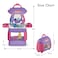 Little Story Role Play Beautician / Salon / Beauty Parlor Toy Set Satchel (21Pcs) - Purple, 3 - In - 1 Mode