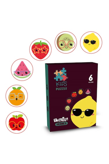 Little Story 6 - in - 1 Matching Puzzle Educational &amp; Fun Game - Fruits