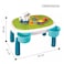 Little Story DIY Spinning Puzzle Building Blocks Set w / Stool (35pcs), STEM Series - Multicolor