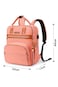 Little Story 2in1 Diaper Bag w/Sanitizer Bottle keychain &amp; Stroller Hooks - Pink