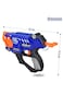 Little Story Kids Manual Bullet Gun wt 10pcs Soft Bullets - Blue