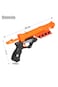 Little Story Kids Manual Bullet Gun wt 10pcs Soft Bullets - Orange