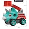 Little Story - Kids Toy Mini Dinosaur Truck with Remote Control - Green