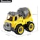 Little Story - Kids Toy Assembled Wisdom Cars - Set of 12 - Yellow