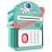 Little Story - lovely Piggy Bank wt Fingerprint Lock &amp; Music - Astronaut Green