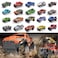 Little Story 10Pcs Slide Die Cast Graffiti Toy Car Set