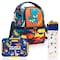 Eazy Kids Lunch Bag and Activity Backpack Set of 3 Dinosaur - Blue